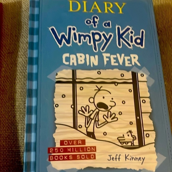 New diary of a wimpy kid bolume14 by Jeff Kinney title Cabin Fever - Picture 1 of 6
